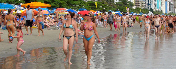 The fatter a person is, the higher their BMI - Body Mass Index.
